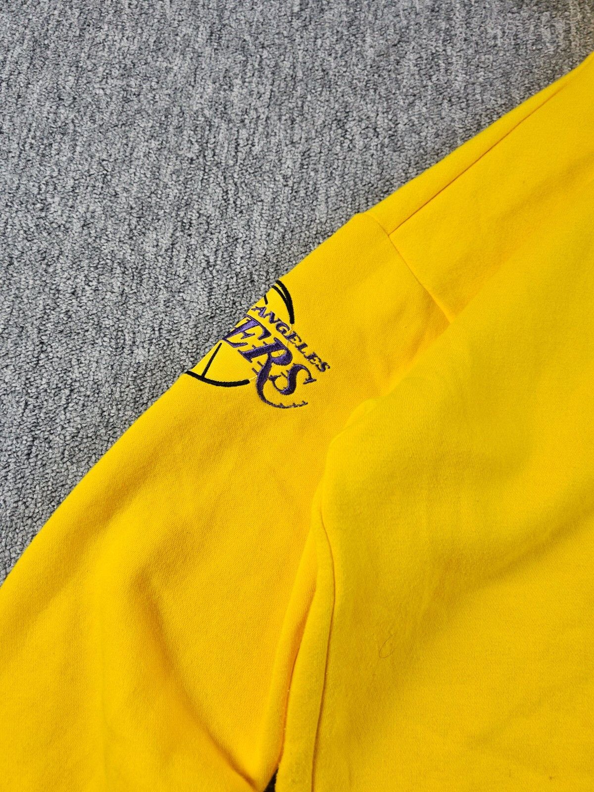 NBA NBA Lakers Hoodie by Josh Denzel Oversized Yellow M Size US M / EU 48-50 / 2 - 8 Thumbnail