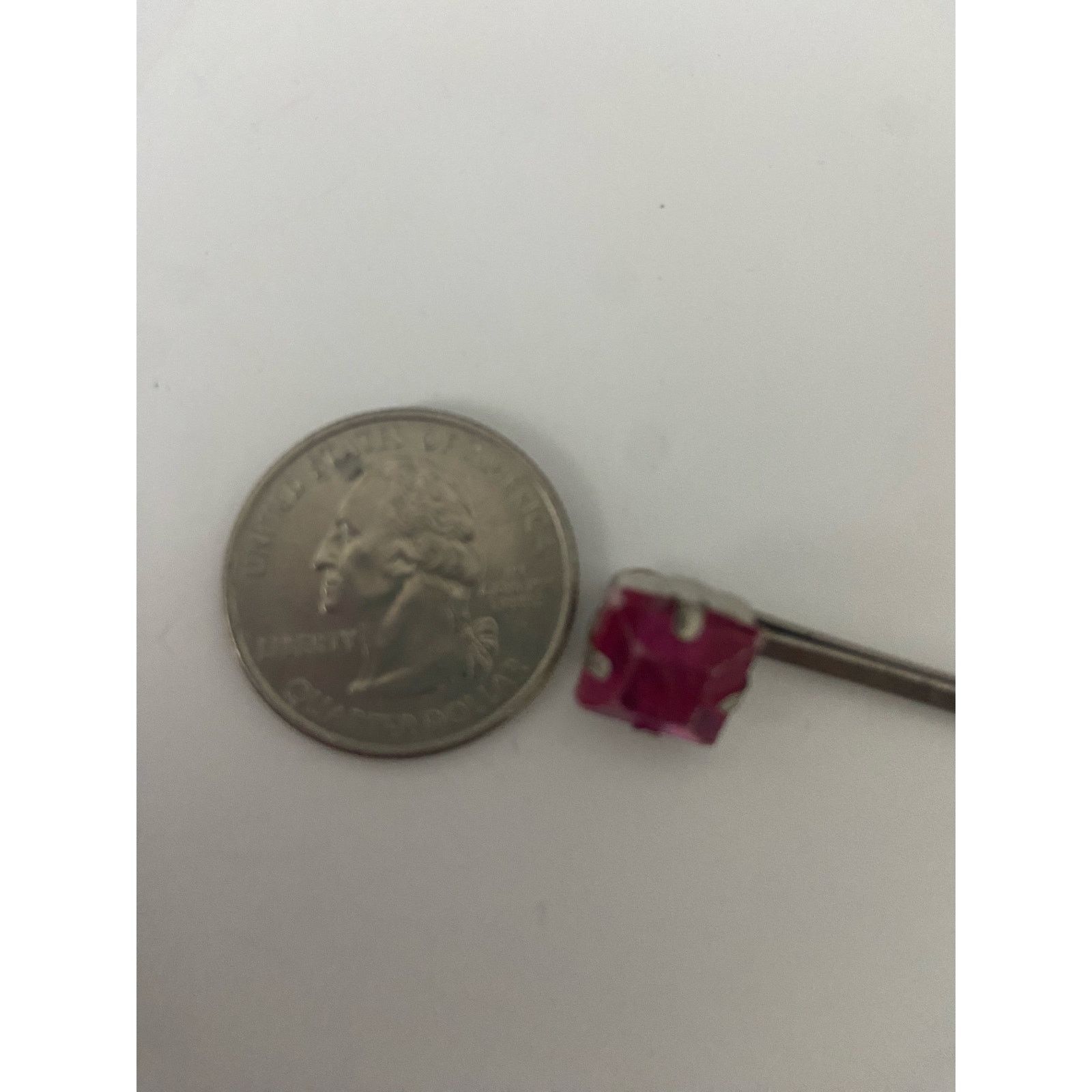 Vintage Vintage Pink rhinestone barrette Size ONE SIZE - 3 Thumbnail
