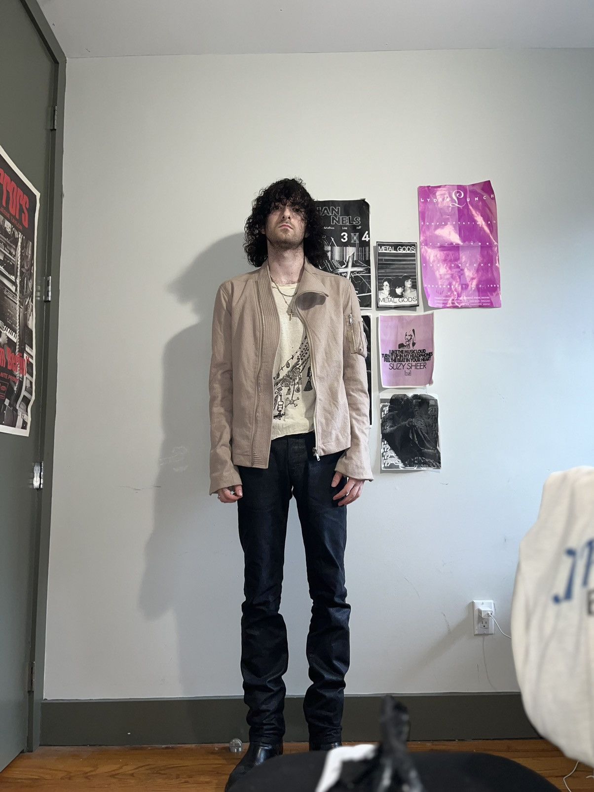Rick Owens SS10 "Release" Wool Globa Jacket Size US M / EU 48-50 / 2 - 8 Thumbnail