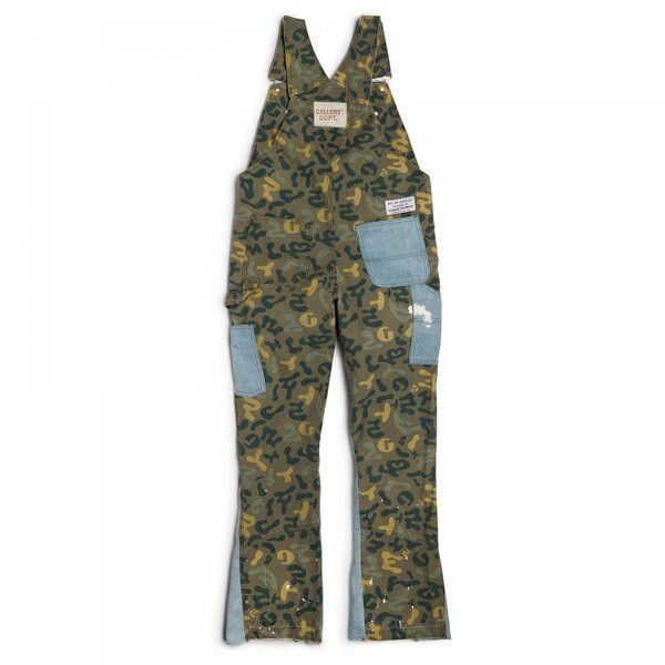 Gallery Dept. o1gr1nt0426 GD Flare Overall in Washed Camo Size US 38 / EU 54 - 1 Thumbnail