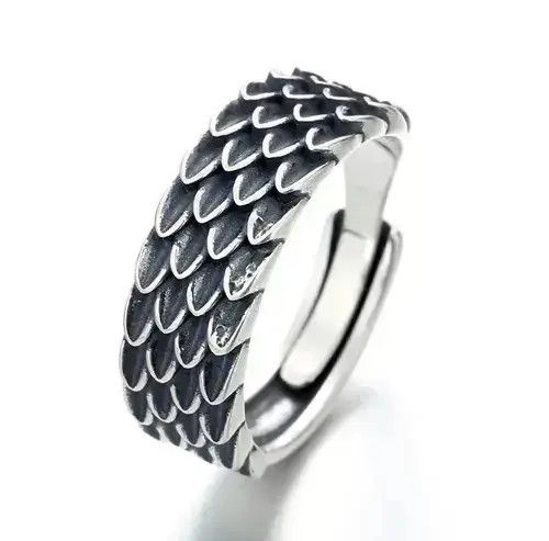 Japanese Brand Resizeable Dragon Scale Rings Size ONE SIZE - 4 Thumbnail