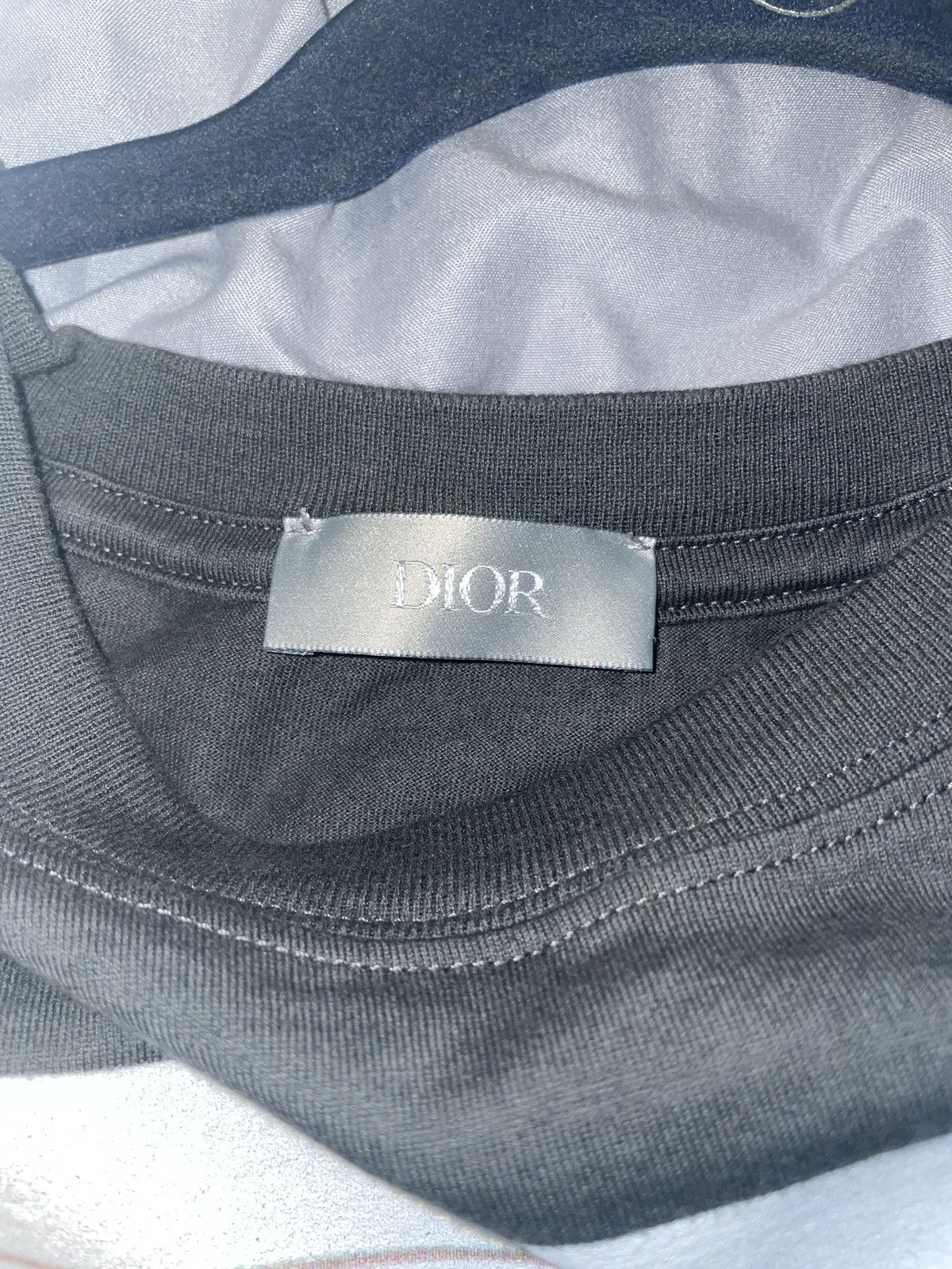 Dior Heritage T-shirt with graphic print Intriguing is Your Dior Size US L / EU 52-54 / 3 - 3 Thumbnail