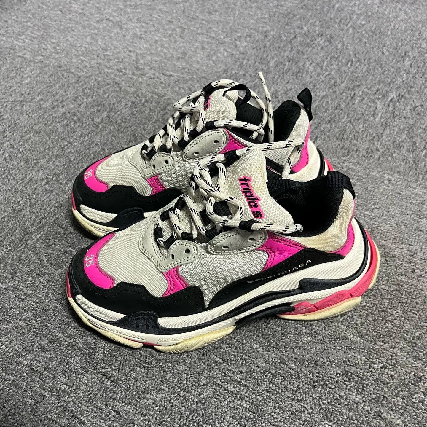 Balenciaga Balenciaga Triple S mesh low-top dad shoes| Size US 4.5 / IT 34.5 - 2 Thumbnail