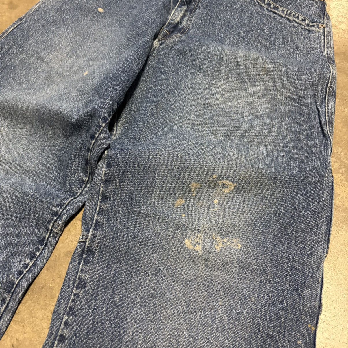 UNIONBAY Vintage Y2K Union Bay Baggy Denim Jeans Wide Leg Skater Fade Size US 36 / EU 52 - 6 Thumbnail