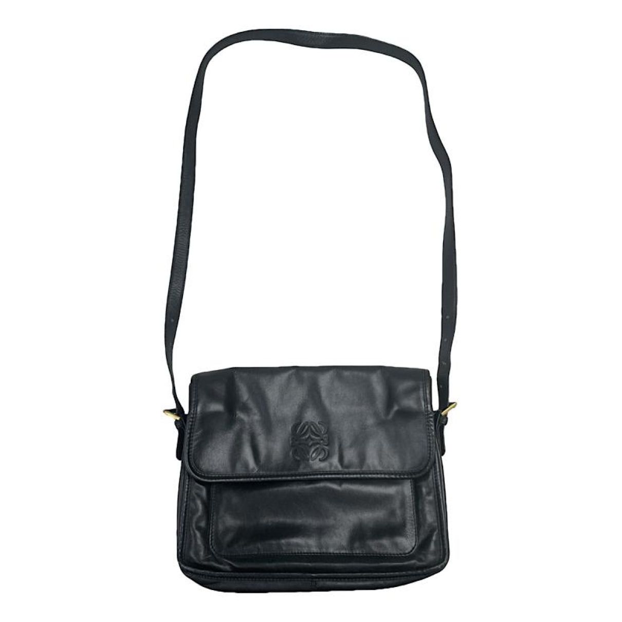 Loewe Amazona Black Patent Leather Handbag Size ONE SIZE - 1 Thumbnail