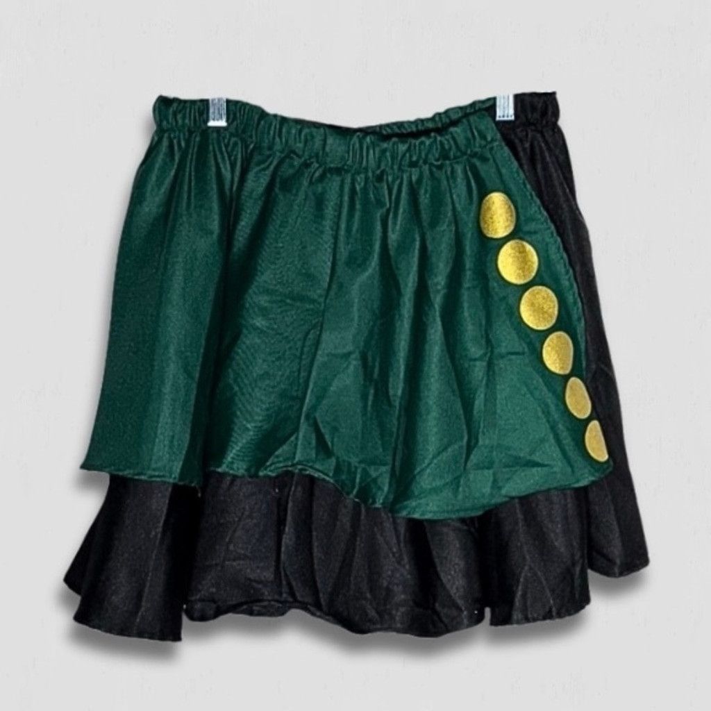 Vintage Roronoa Zoro Anime Cosplay Halloween Skirt Green/Black 3XL Size 42" / US 20 - 1 Thumbnail