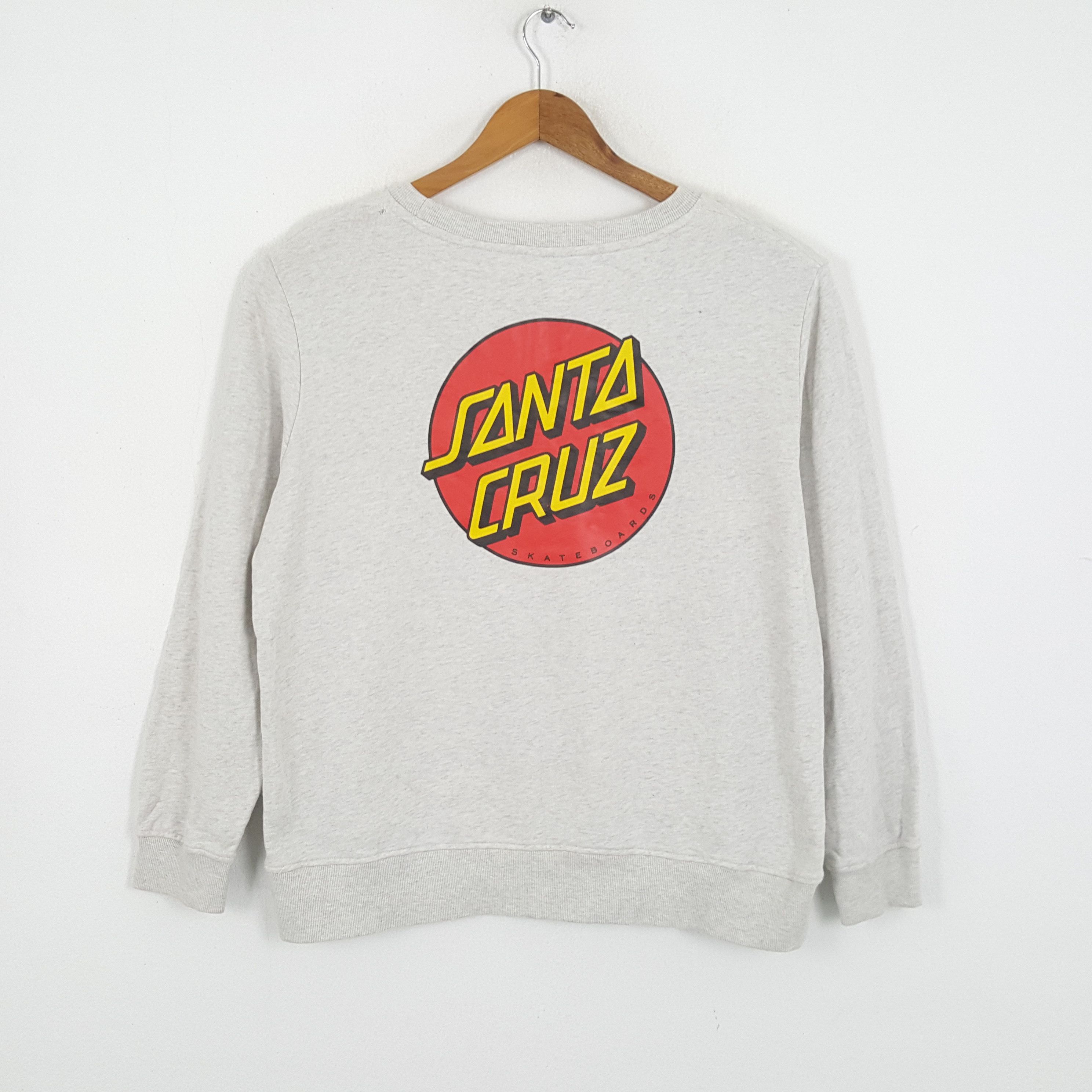 Vintage SANTA CRUZ SKATEBOARDS Skateboard Style Sweatshirts