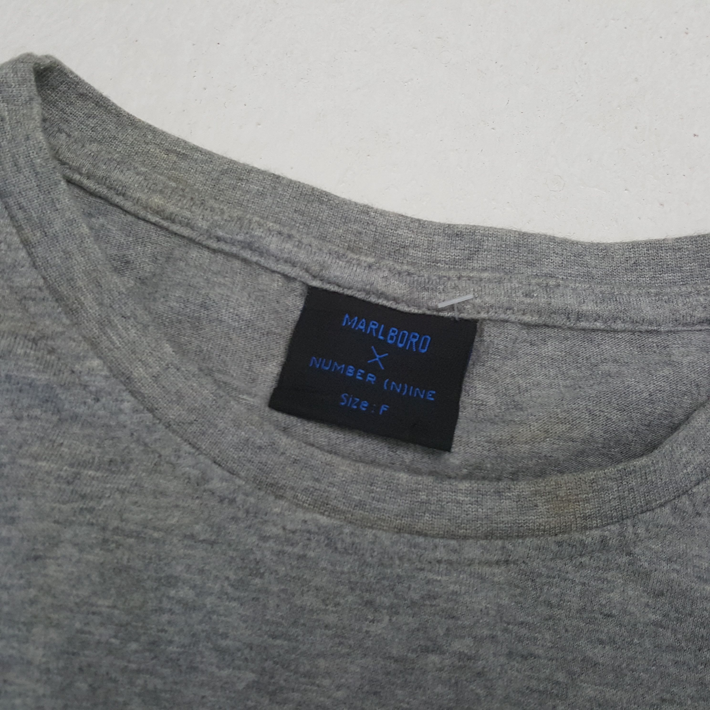 Marlboro × Number (N)ine × Vintage MARLBORO x NUMBER (N)INE Japanese Brand Designer Tshirt Size US M / EU 48-50 / 2 - 8 Thumbnail