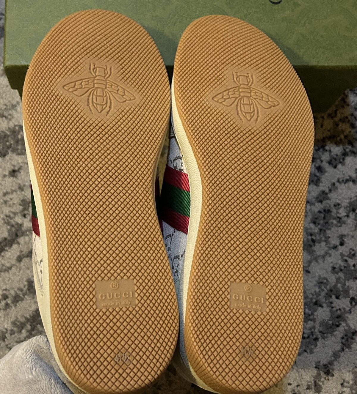 Gucci Gucci Screener Light GG Lame Sneaker size 41.5 Size US 11.5 / IT 41.5 - 6 Thumbnail