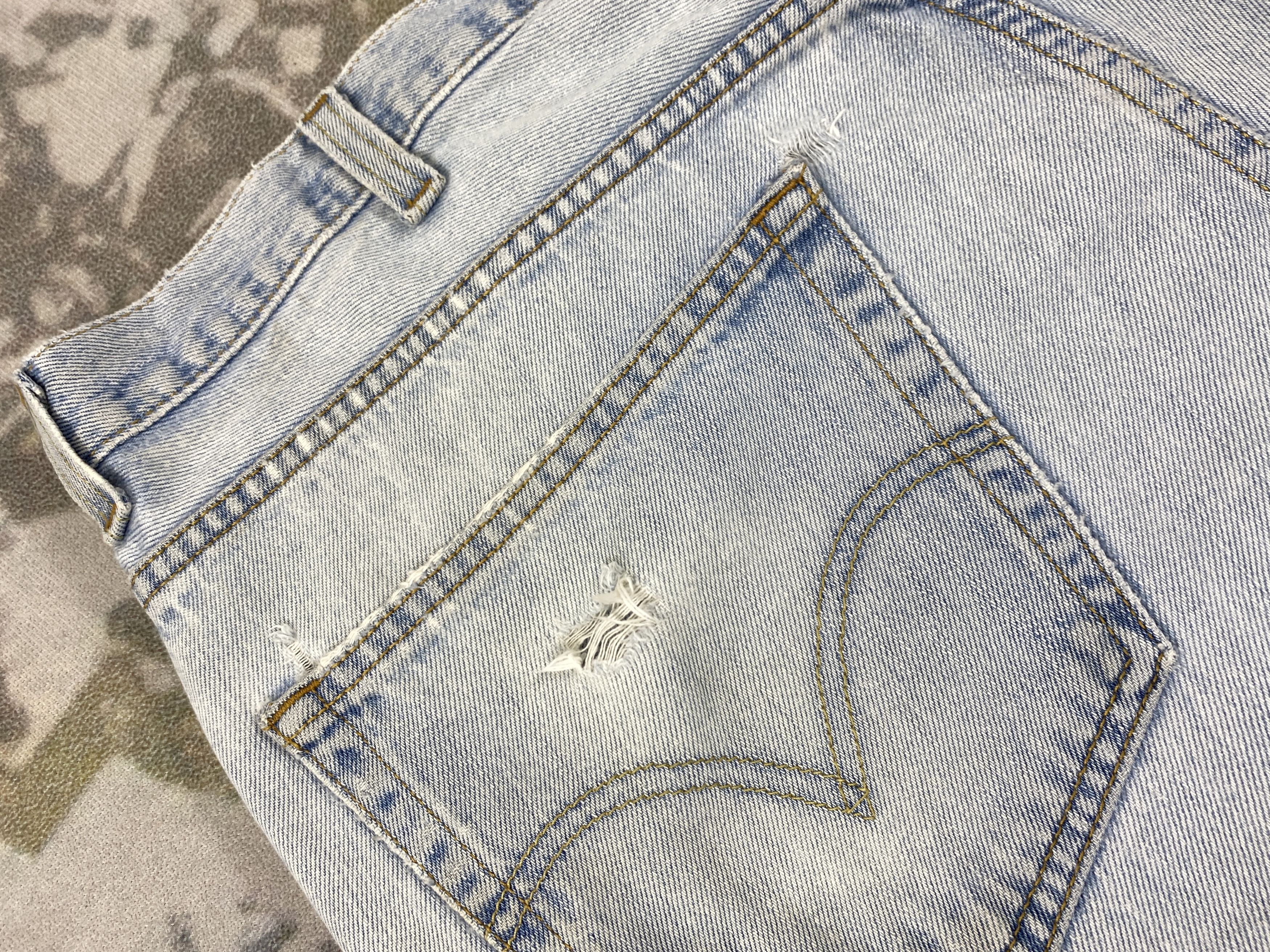 Levi's Light Blue Wash Vintage Levi's 505 40x28.5 Denim -JN1721 Size US 40 / EU 56 - 13 Thumbnail