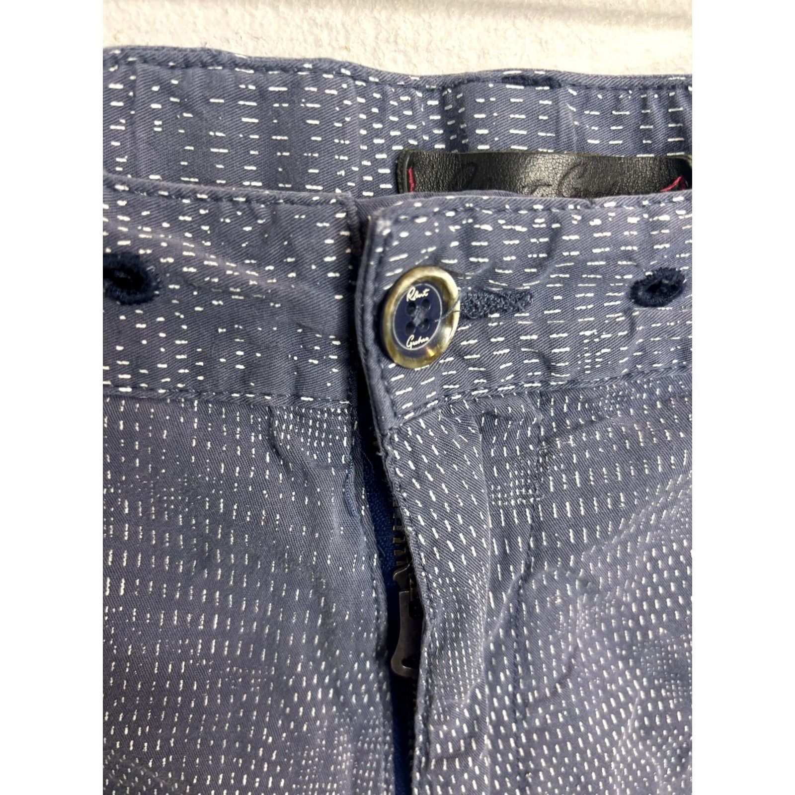 Robert Graham Robert Graham Mens Shorts 36 Classic Fit Stretch Pattern Casual Summer Golf Chin Size US 36 / EU 52 - 3 Thumbnail