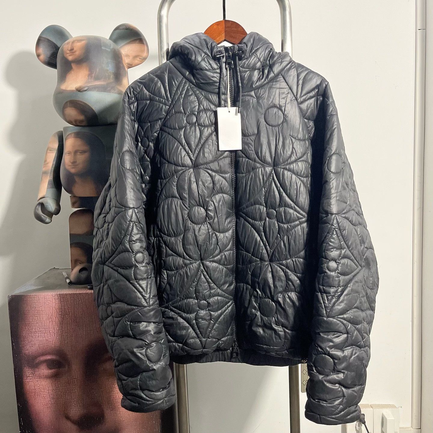 Louis Vuitton Louis Vuitton Cotton Black Heavy Coat l Men Size US L / EU 52-54 / 3 - 1 Thumbnail