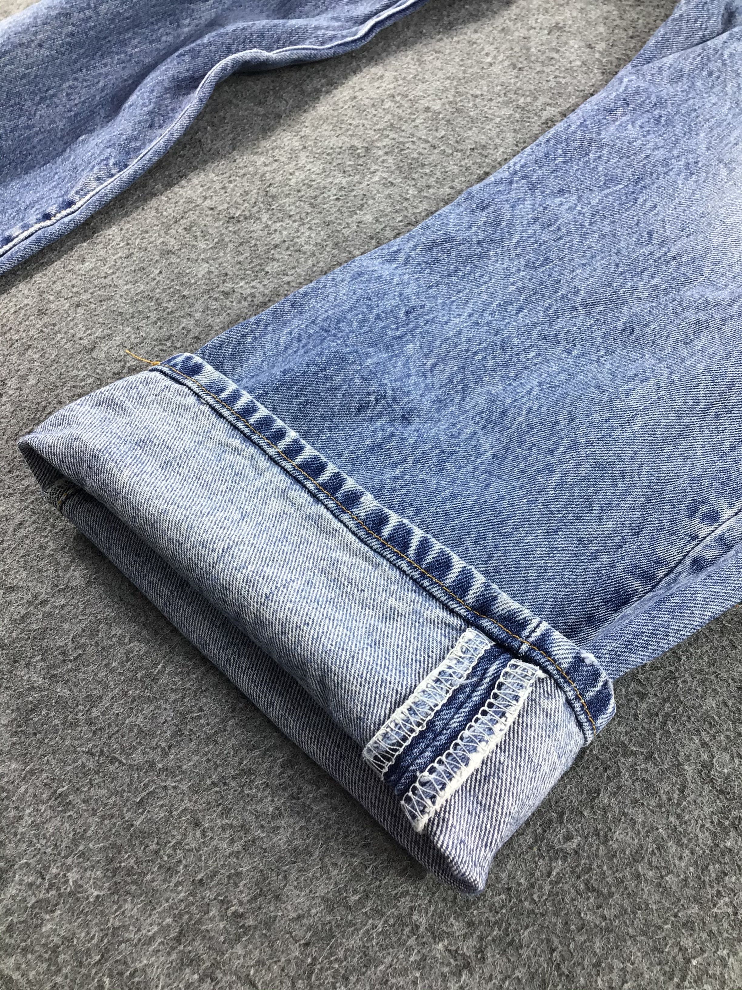 Levi's Vintage 90s Levis 501 Jeans Stone Wash Denim KJ166 Size US 34 / EU 50 - 7 Thumbnail