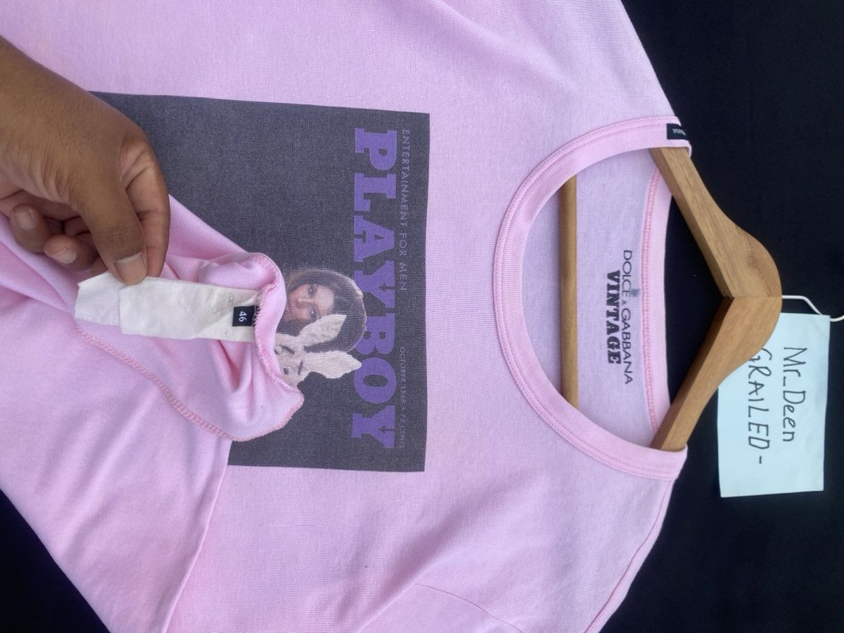 Dolce & Gabbana Rare Dolce & Gabbana Playboy Tshirt Size US S / EU 44-46 / 1 - 12 Thumbnail