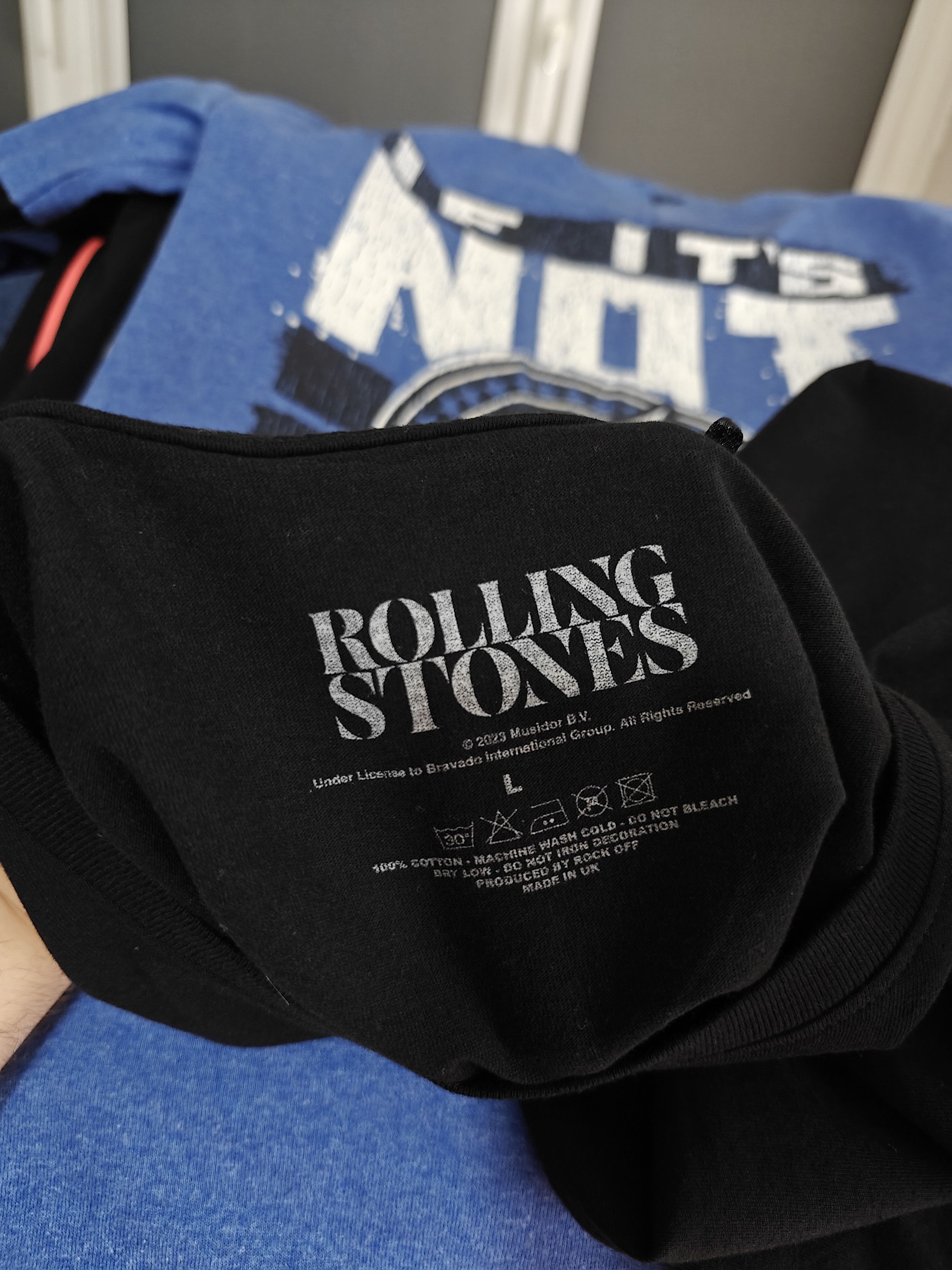 The Rolling Stones The Rolling Stones T-Shirt Crewneck Tee Logo Black L Size US L / EU 52-54 / 3 - 8 Thumbnail