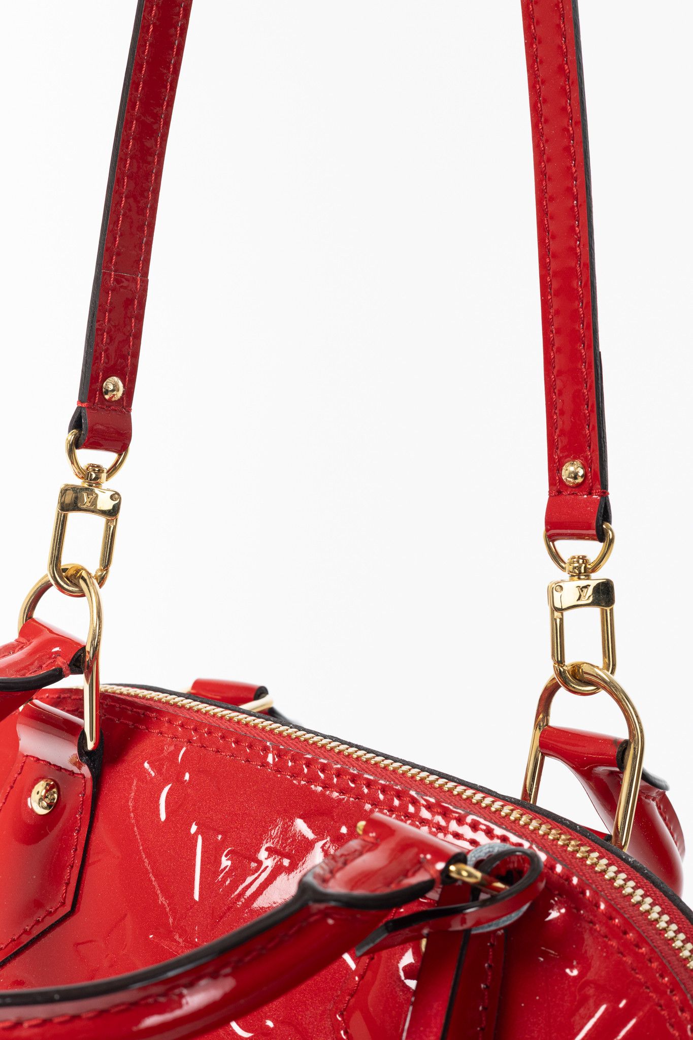 Louis Vuitton Louis Vuitton Alma BB Cerise Monogram Vernis Tote Size ONE SIZE - 7 Thumbnail