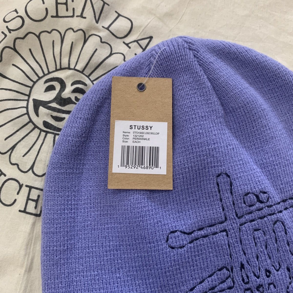 Stussy Stussy stitch basic logo skullcap Size ONE SIZE - 2 Thumbnail