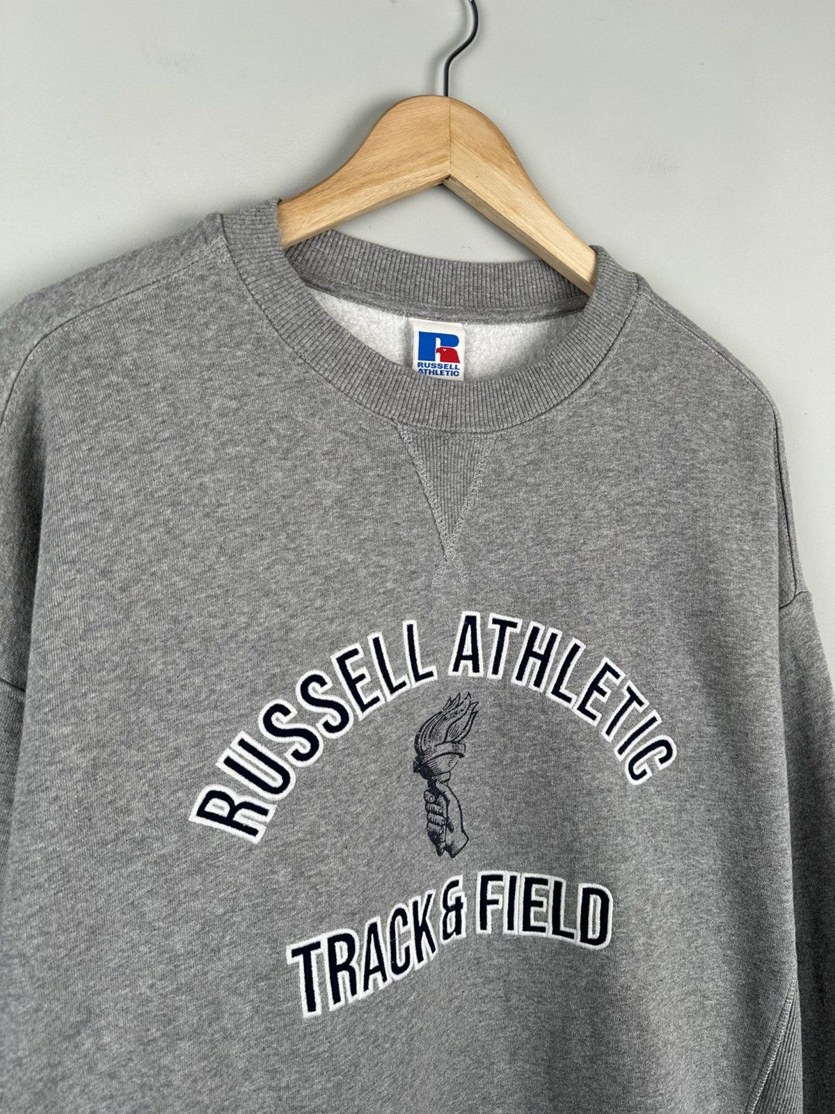 Russell Athletic Vintage Russel Authentic Track Field Sweatshirt Size US M / EU 48-50 / 2 - 4 Thumbnail