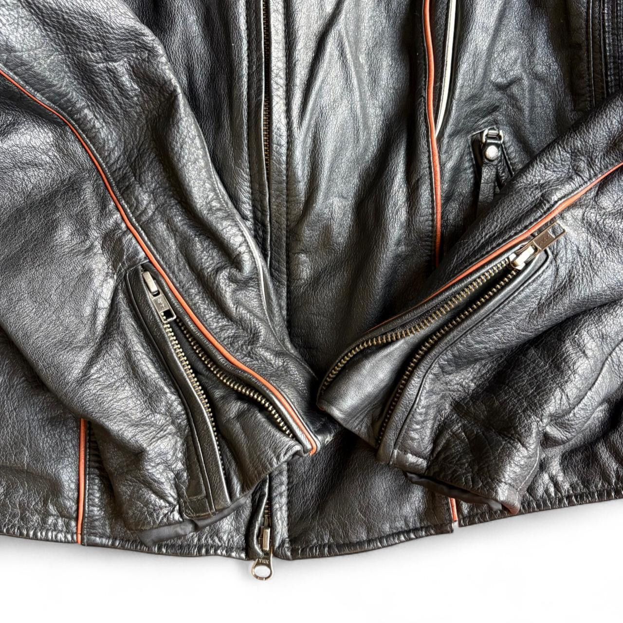 Harley Davidson Y2K 2011 Harley Davidson Leather Jacket Size XL / US 12-14 / IT 48-50 - 4 Thumbnail