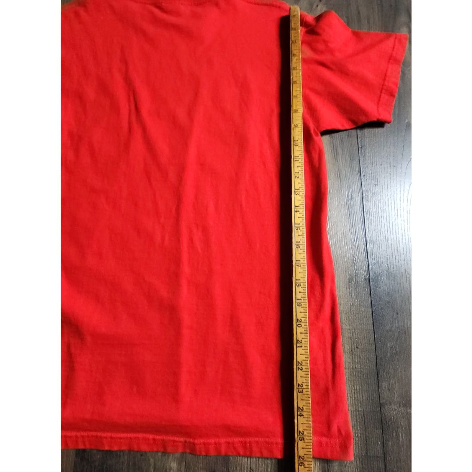 Vintage VINTAGE PSI International T-Shirt Unisex Adults Short Sleeve Crew Neck Red 90s USA 4th of July American Grandpa Grandma Bear Puff Print Size US L / EU 52-54 / 3 - 6 Thumbnail