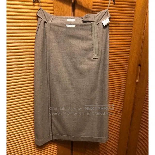 Hermes Hermes Wool skirt Size 24" / US 00 / IT 34 - 6 Thumbnail