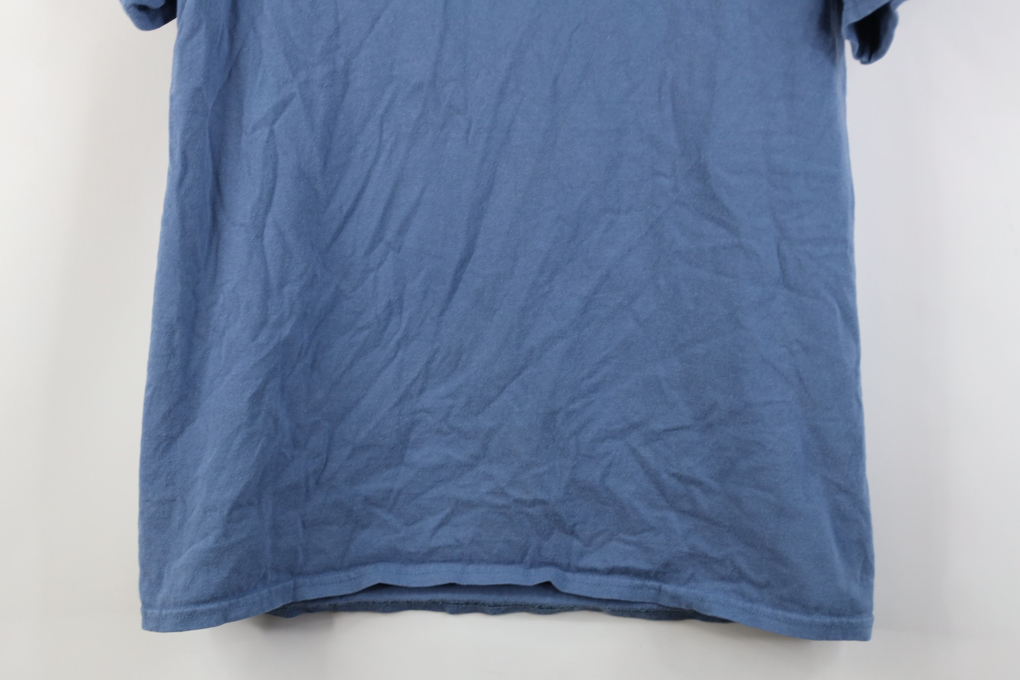 Vintage Vintage 90s Tree Dave Matthews Band T-Shirt Blue DMB Size US M / EU 48-50 / 2 - 3 Thumbnail
