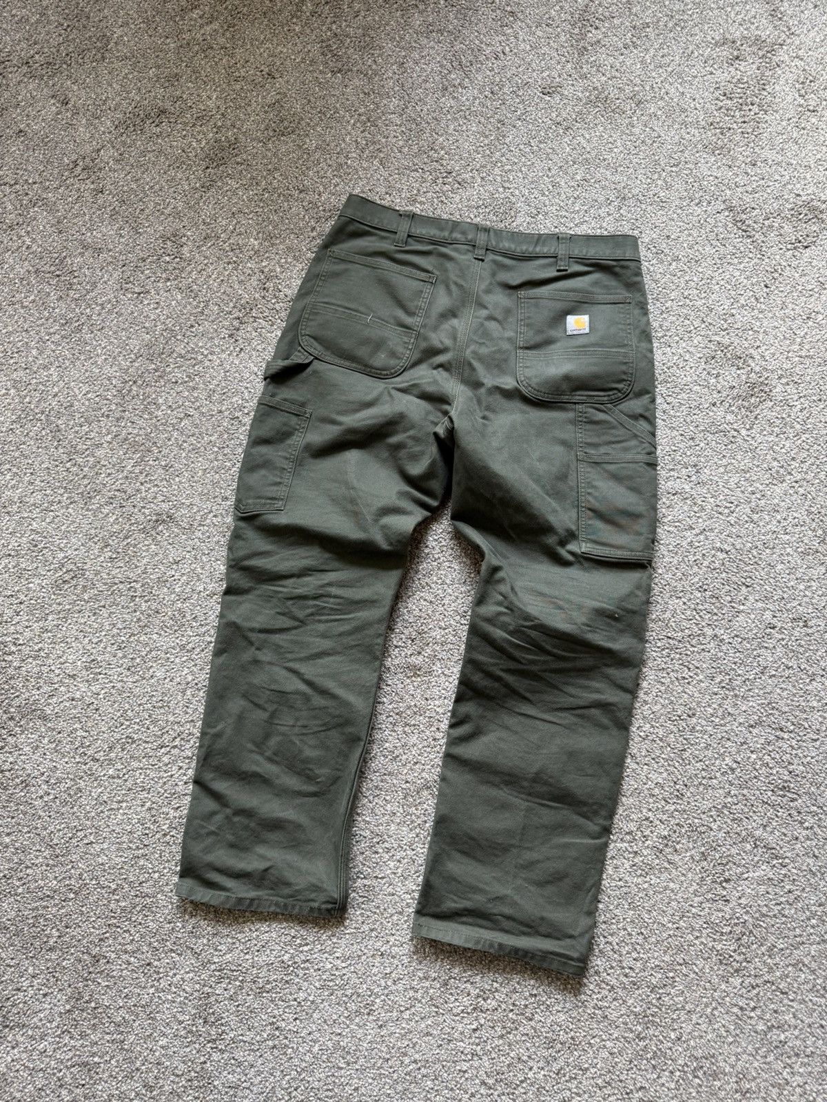 Carhartt Carhartt Rugged Flex Relaxed Fit Cargo Pants 36x30 Olive Size US 36 / EU 52 - 7 Thumbnail