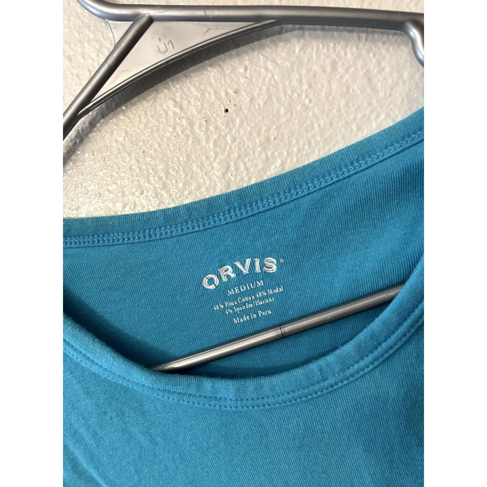 Orvis Orvis Shirt Womens M Classic Fit Pima Modal Stretch Tee Casual Comfortable Blue Size M / US 6-8 / IT 42-44 - 2 Thumbnail