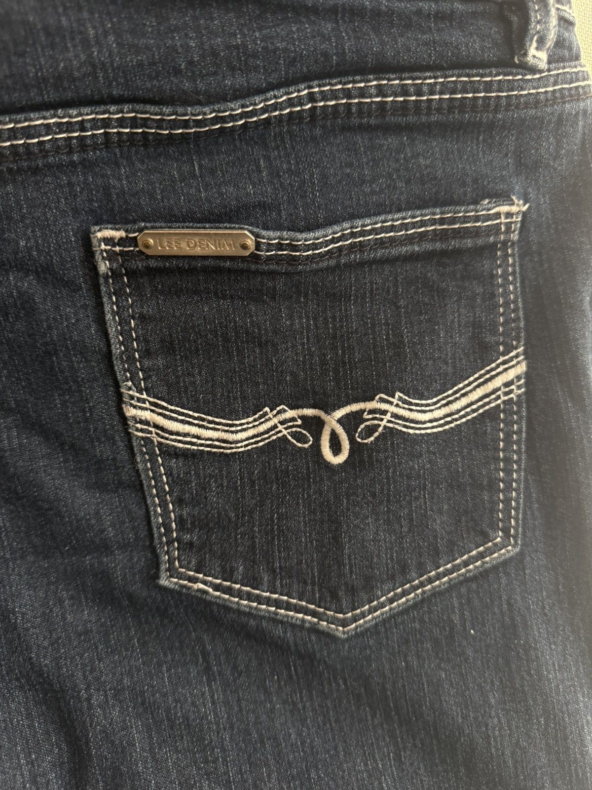 Lee Vintage Lowrise Lee Denim Jeans Size 32" / US 10 / IT 46 - 6 Thumbnail
