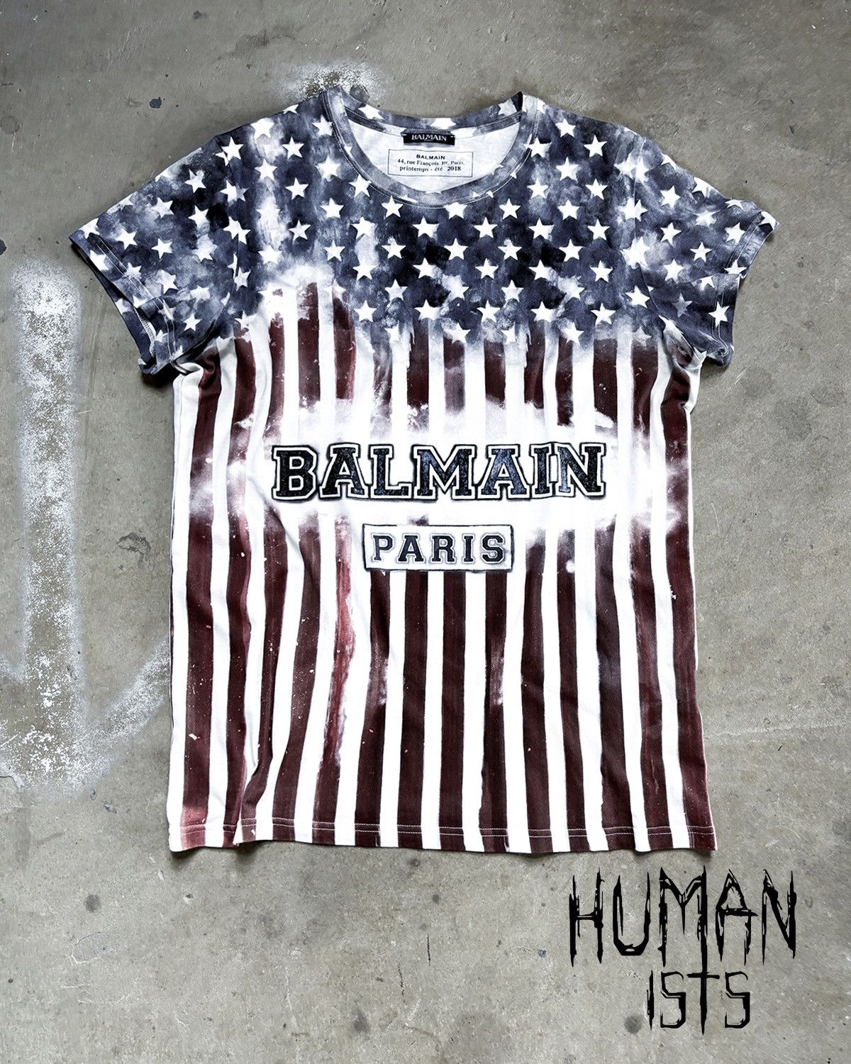 Balmain American Flag | Grailed