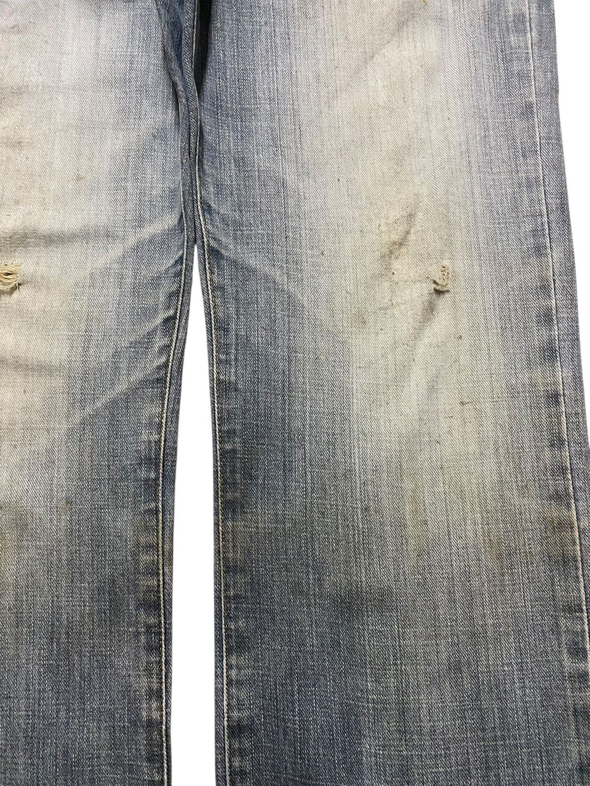 Edwin Vintage Japanese Brand Edwin F503 Faded Distressed Jeans Size US 34 / EU 50 - 8 Thumbnail