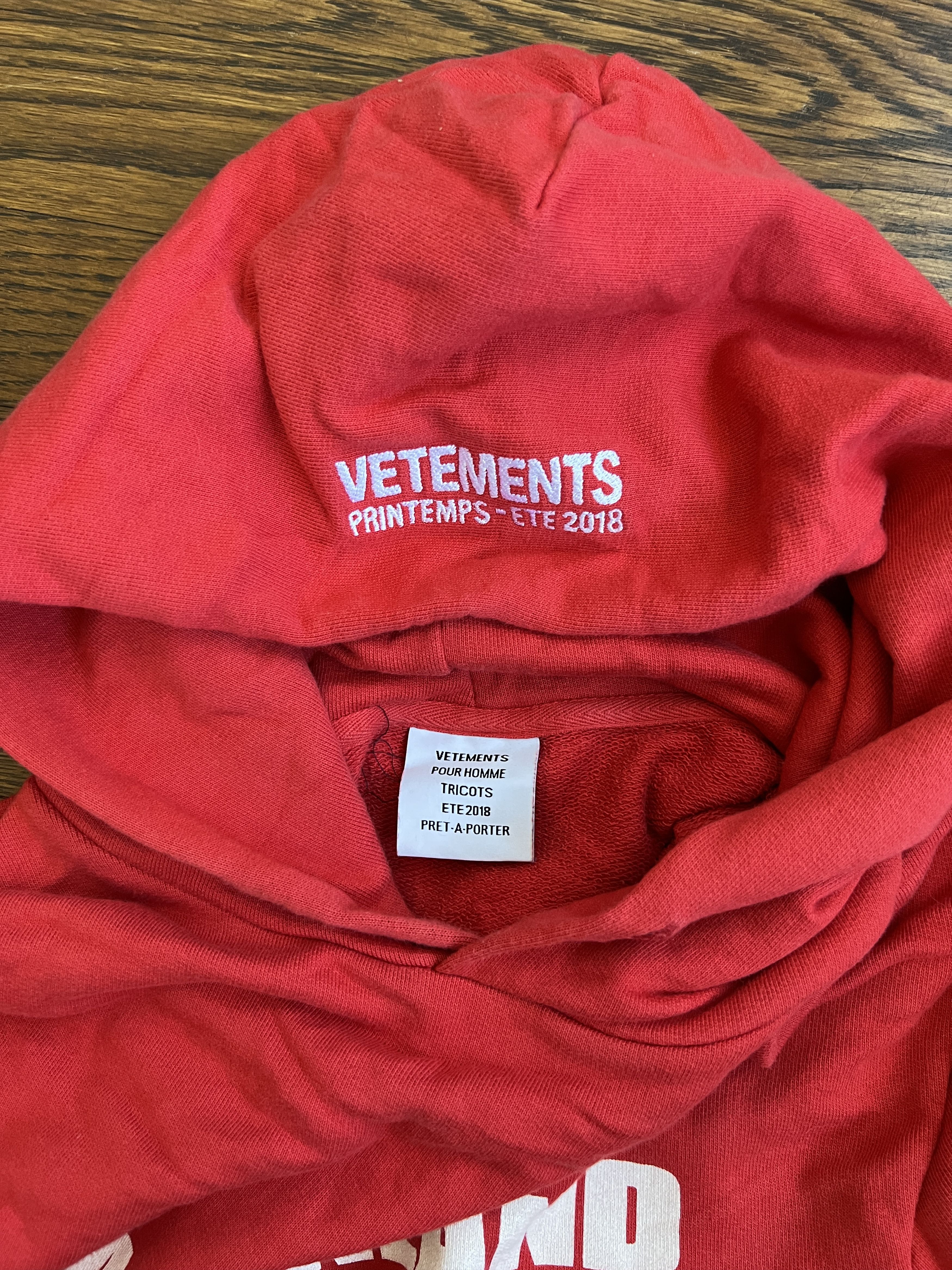 Vetements Vetements SS18 Matratzenland Hoodie Size US XS / EU 42 / 0 - 3 Thumbnail