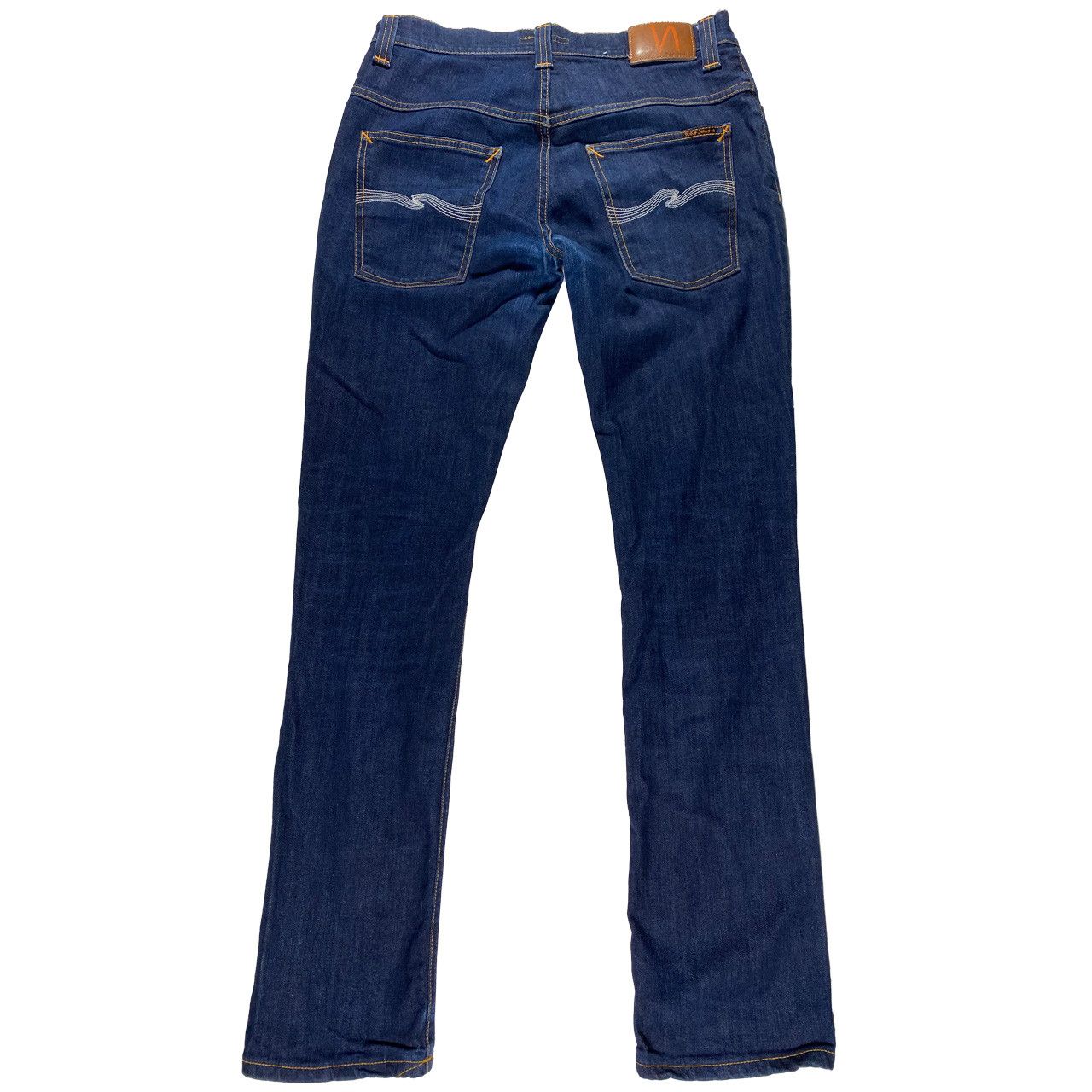 Nudie Jeans Nudie Jeans Thin Finn Org. Dry Ecru Embo Jeans 32x32 Size US 32 / EU 48 - 1 Thumbnail