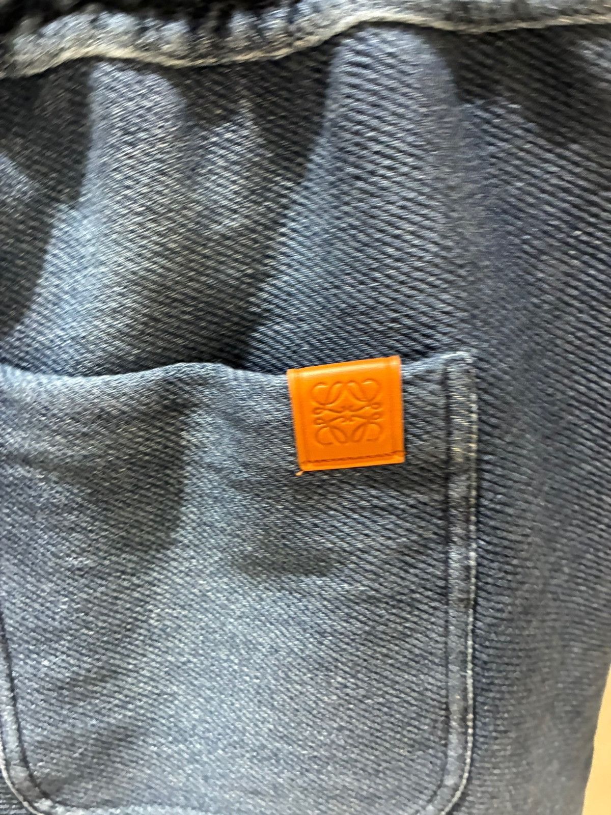Loewe o1in1g0426 Drawstring Trouser in Blue Size US 32 / EU 48 - 3 Thumbnail