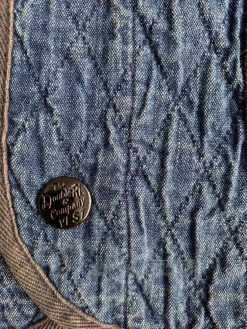 RRL Ralph Lauren RRL Ralph Lauren Indigo blanket-lined vest Size US XS / EU 42 / 0 - 4 Thumbnail