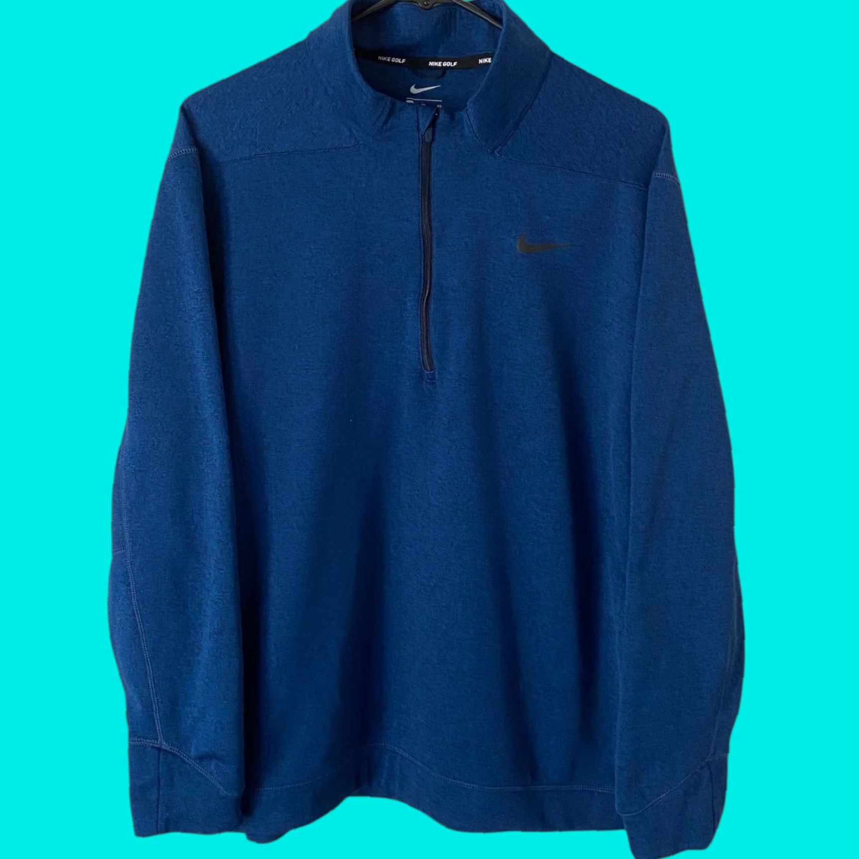 Nike Nike Golf Therma Repel 1/2 Zip Sweatshirt Blue XL Water-Repellant Mens Size US XL / EU 56 / 4 - 1 Thumbnail