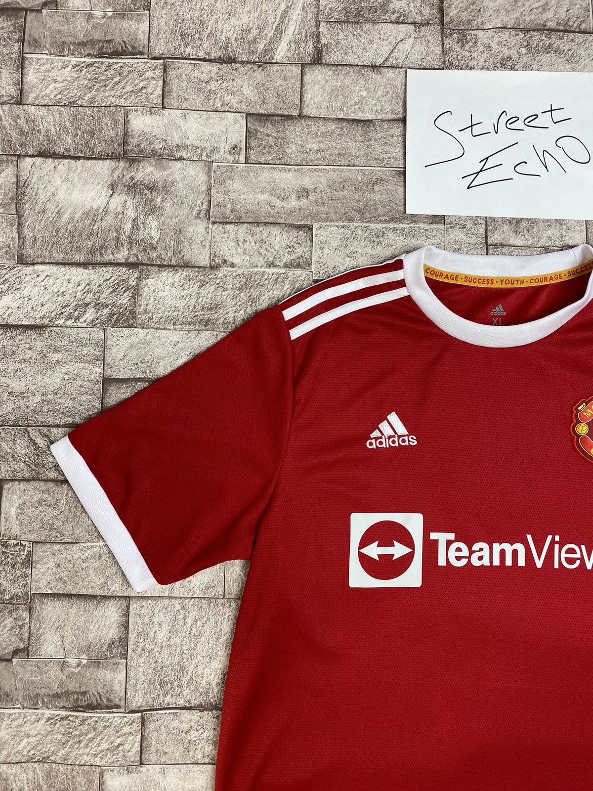 Adidas Soccer Jersey MANCHESTER UNITED 2021 2022 Home Jersey Adidas Size US XL / EU 56 / 4 - 6 Thumbnail