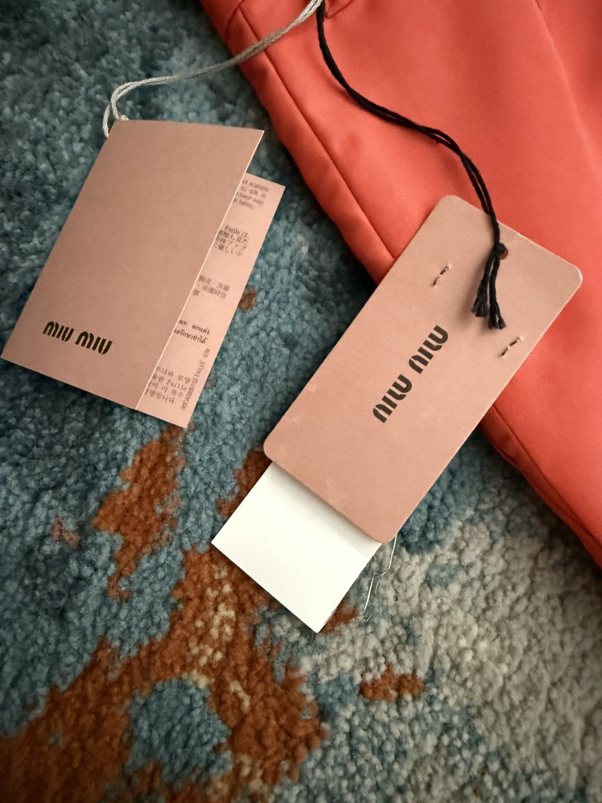 Miu Miu Miu Miu Wmns Nylon Coral Pants Size 30" / US 8 / IT 44 - 7 Thumbnail