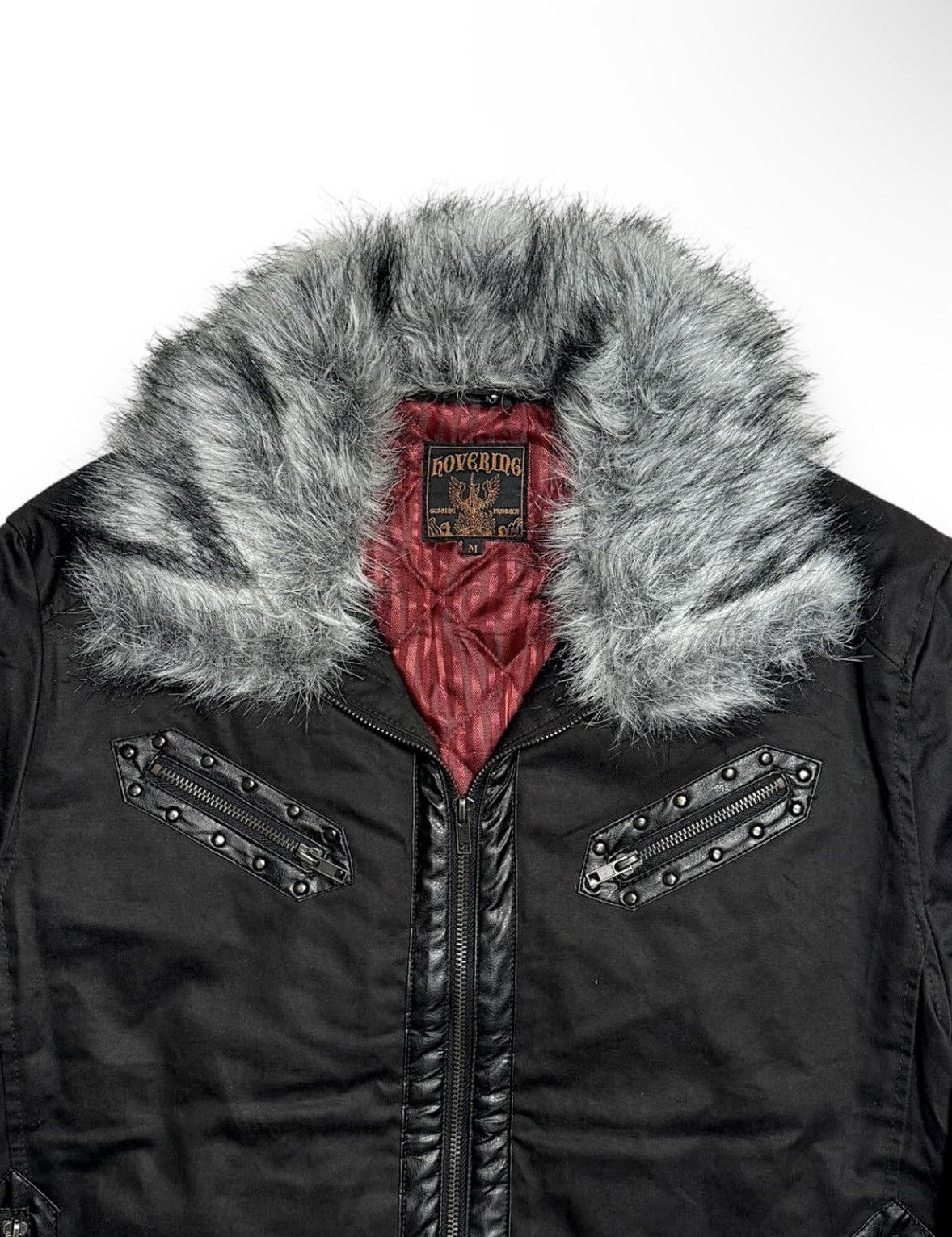 If Six Was Nine Silver fur trimming jacket Size US M / EU 48-50 / 2 - 3 Thumbnail