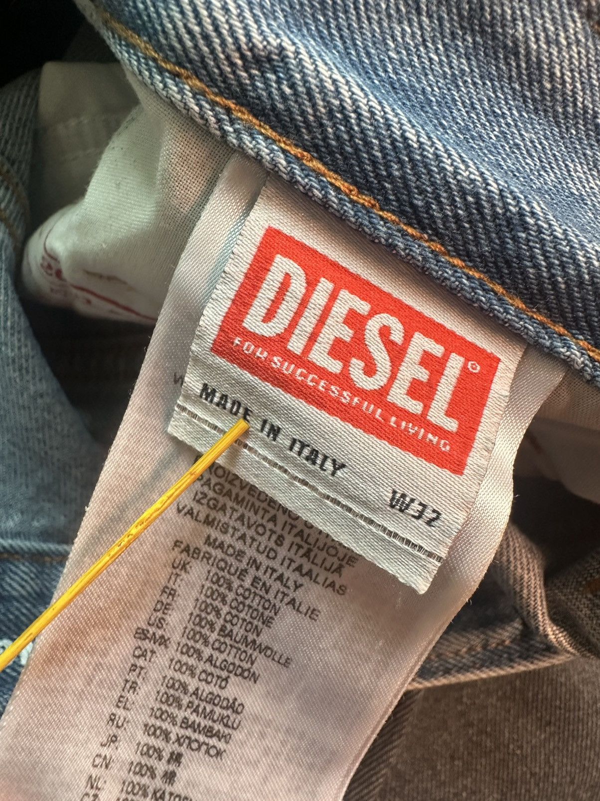 Diesel New Baggy Diesel Denim Size US 32 / EU 48 - 9 Thumbnail