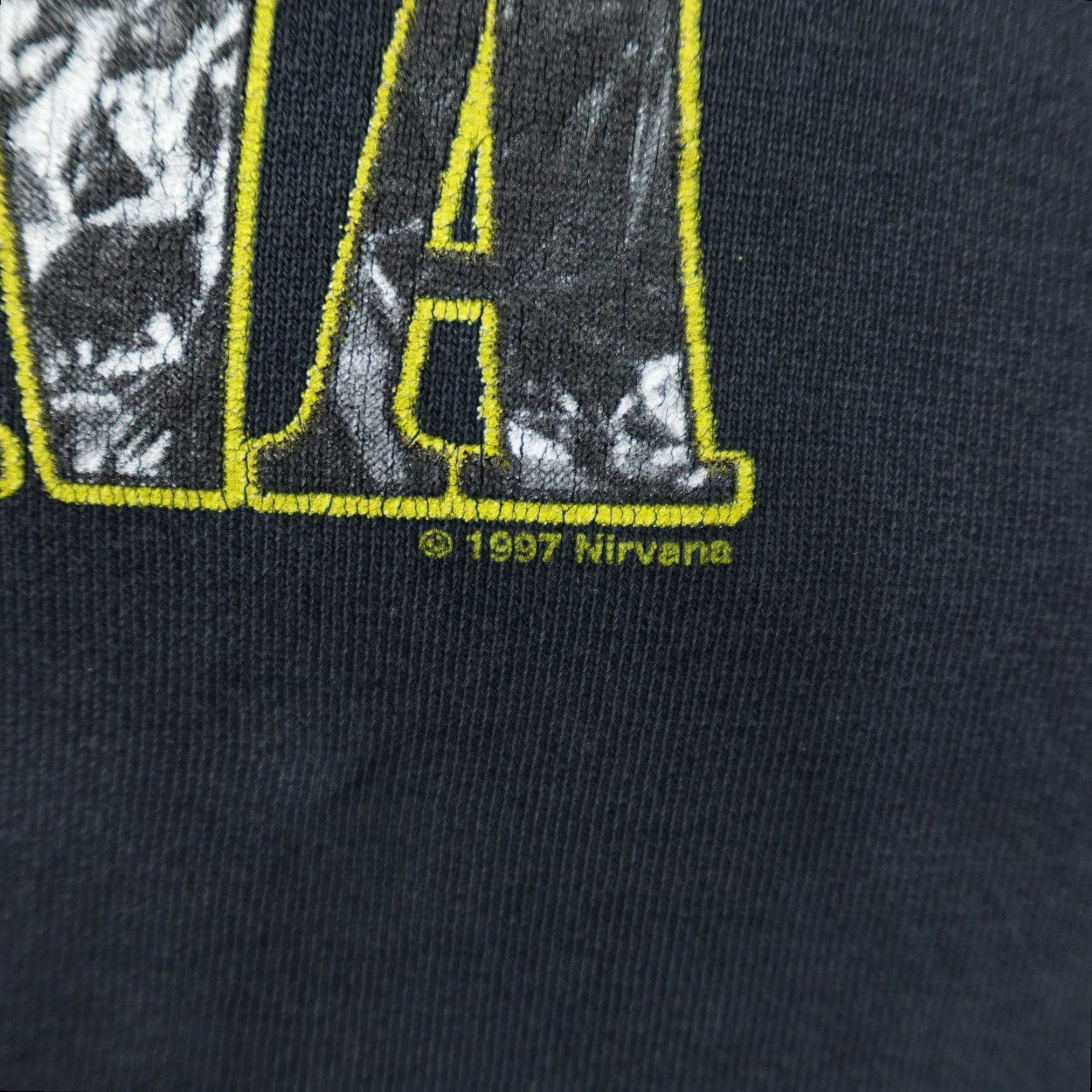 Vintage VINTAGE Nirvana Hoodie Mens M Black 1997 Grunge 90s Smiley Face Graphic Print Sweatshirt Pullover Size US M / EU 48-50 / 2 - 5 Thumbnail