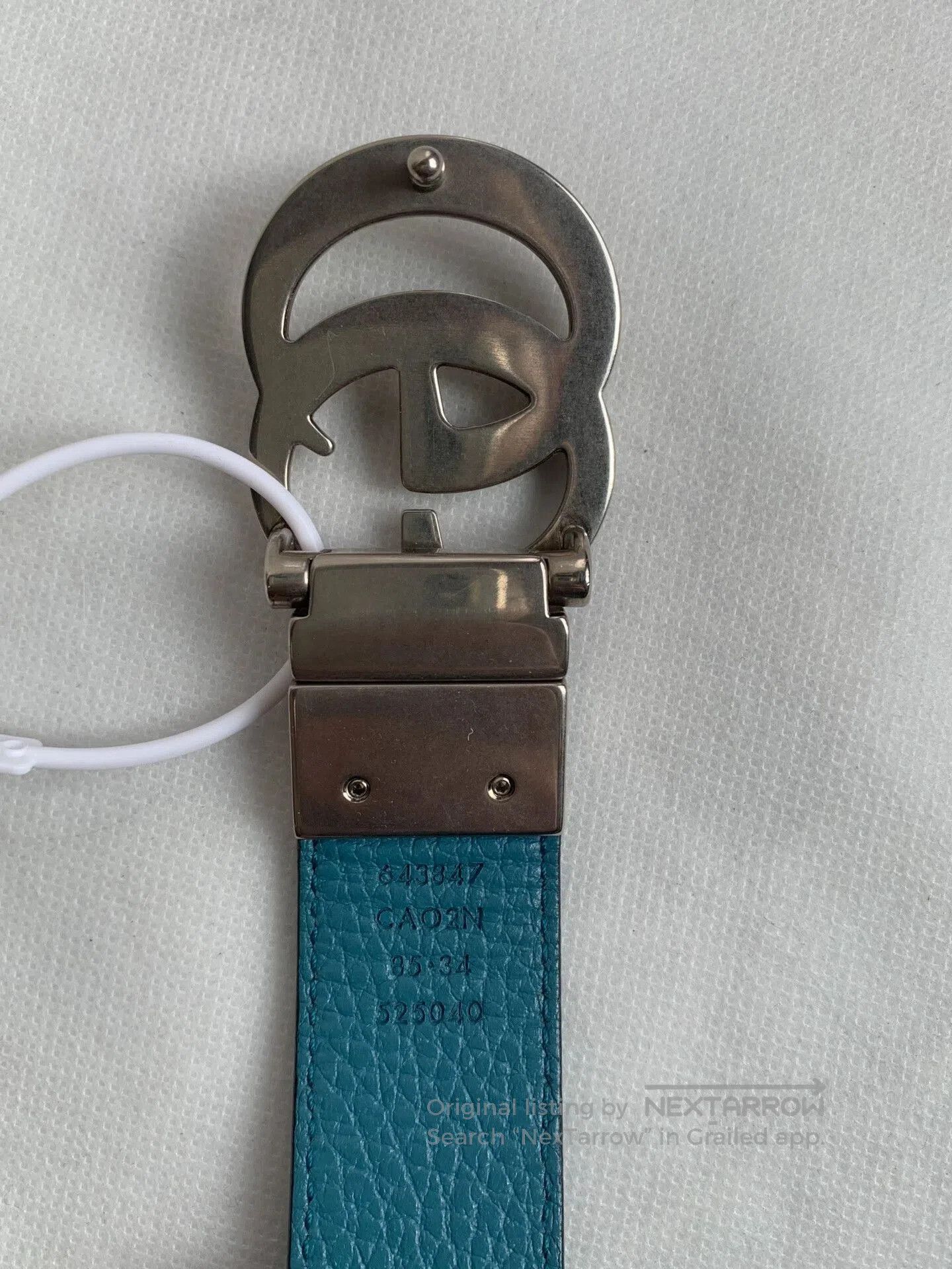 Gucci Gucci Double G Buckle Reversible Belt. Size ONE SIZE - 4 Thumbnail