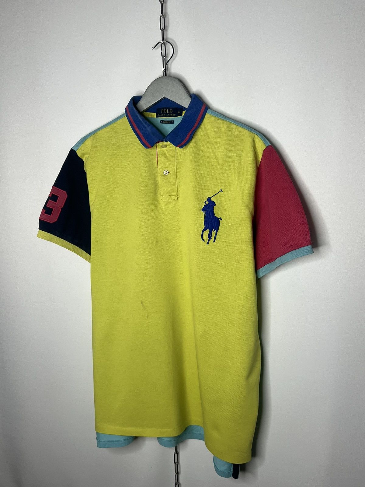 🐎Vintage Polo Ralph Lauren Big Pony #3 Polo Shirt🐎