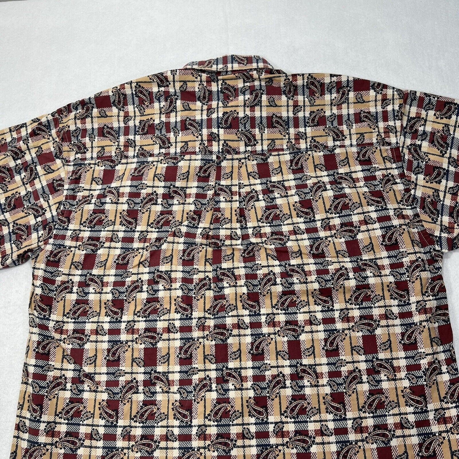 Natural Issue Natural Issue XXL Paisley Patterned Button Down Shirt Size US XL / EU 56 / 4 - 11 Thumbnail