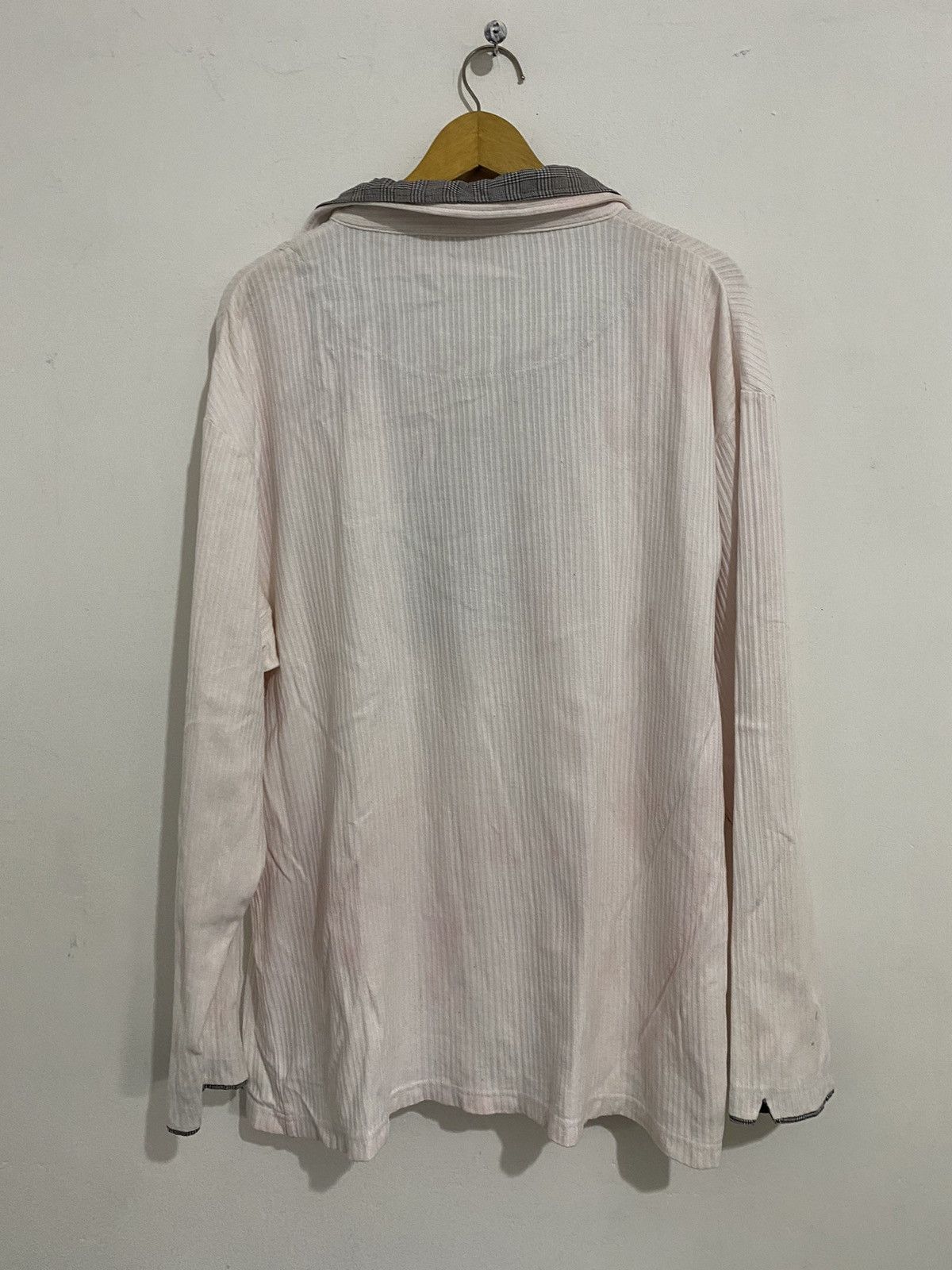 Japanese Brand 🖤BLACKFRIDAY🖤Louis chavlon polo double layer dyed pink Size US L / EU 52-54 / 3 - 5 Thumbnail