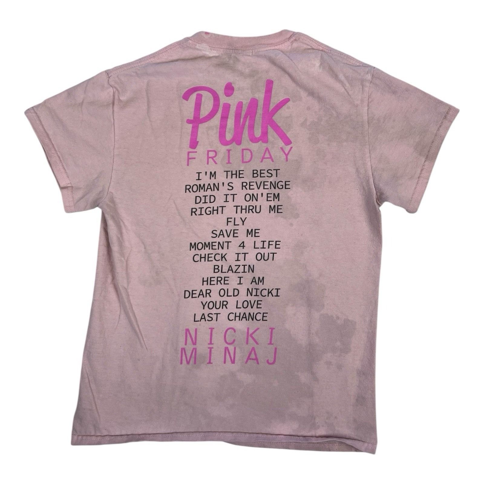 Other Nicki Minaj Pink Friday Tour T-Shirt Women’s Size Medium Con Size M / US 6-8 / IT 42-44 - 3 Thumbnail
