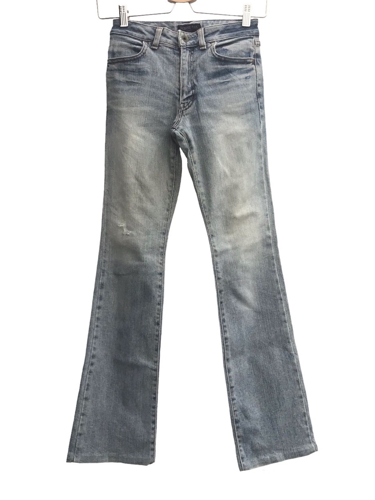 image of Hysteric Glamour Vintage Brappers Nudist Jean Boot Cut Flared in Blue, Women's (Size 23)