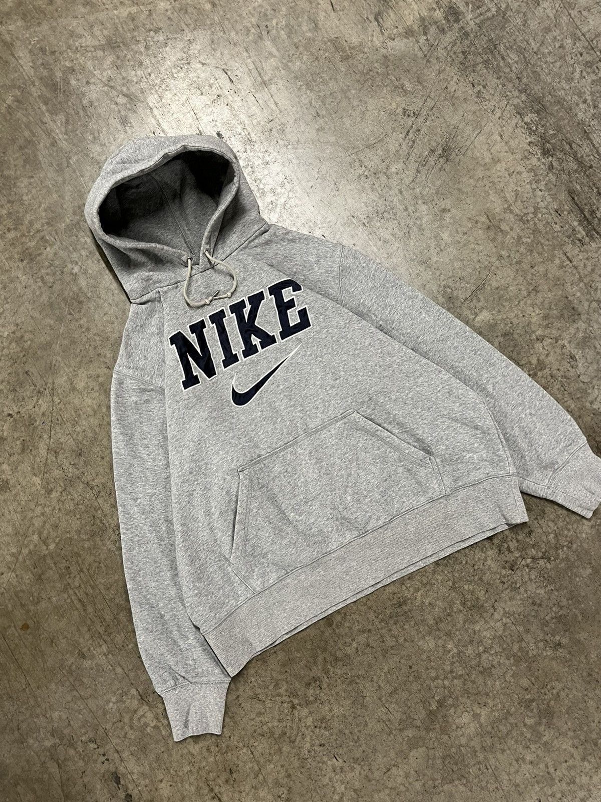 Nike × Vintage Nike spell out center swoosh y2k streetwear hype rare Size US XL / EU 56 / 4 - 4 Thumbnail