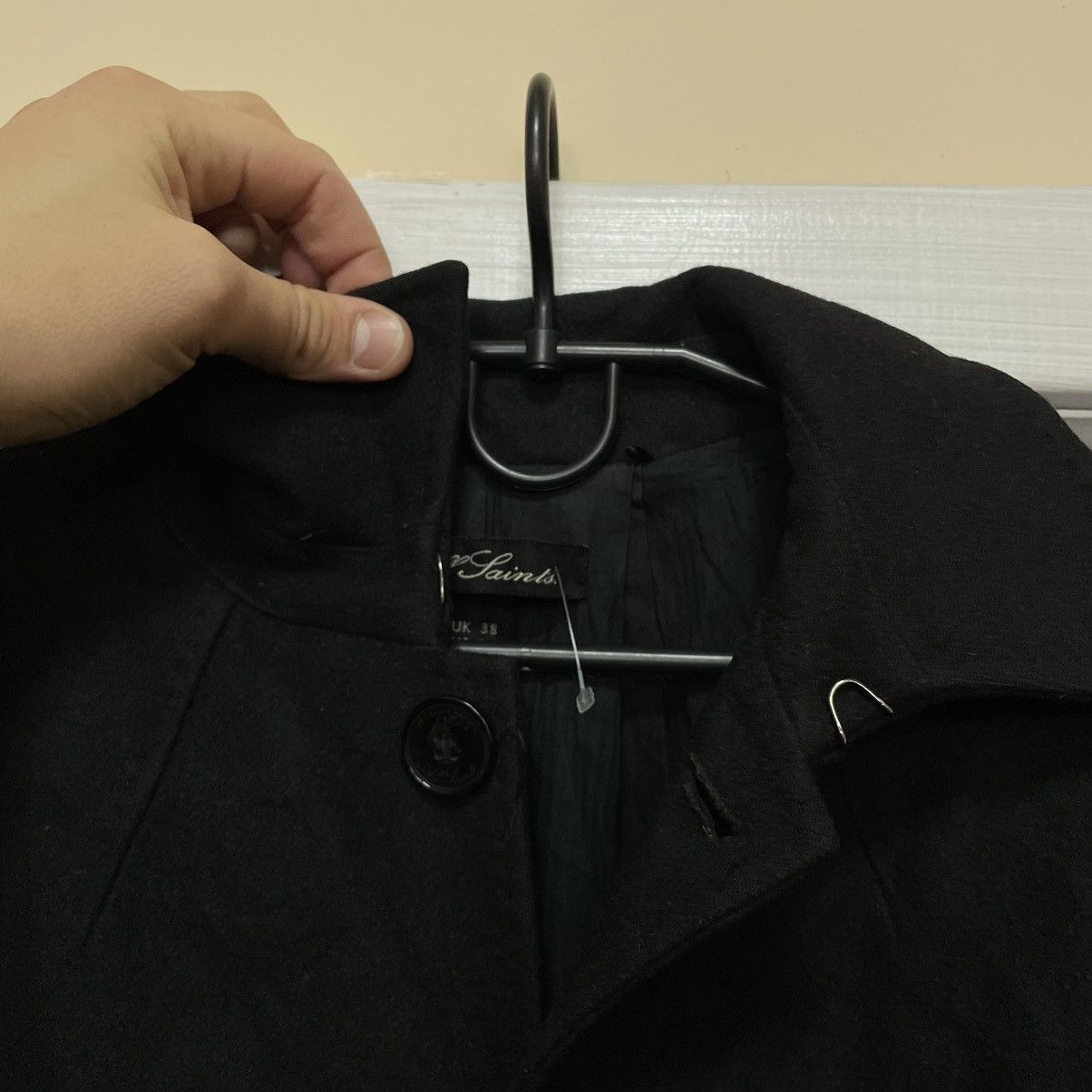 Allsaints × Japanese Brand Allsaints Classic Luxury Wool VERSAILLES Coat jacket blazer Size US M / EU 48-50 / 2 - 6 Thumbnail