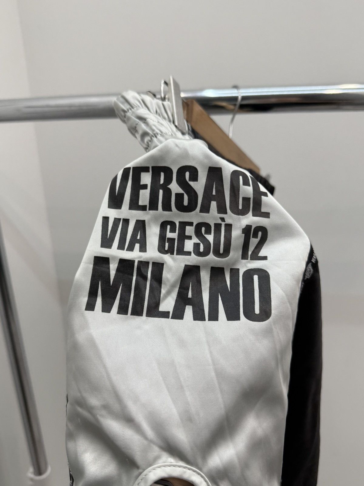Versace Versace FW19 Runway Satin Boxing Shorts Size US 34 / EU 50 - 3 Thumbnail